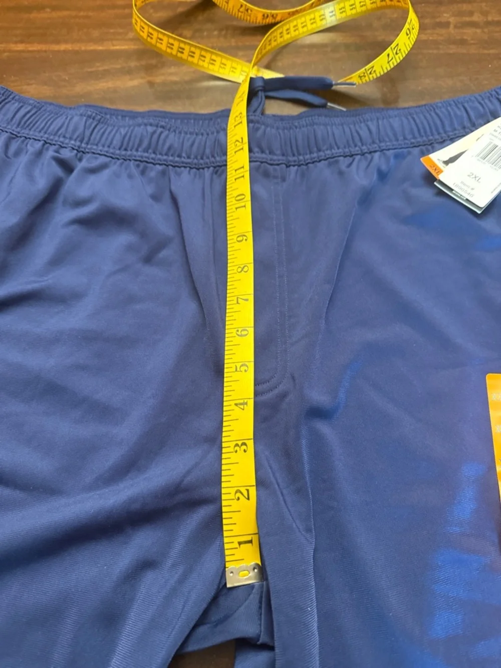 adidas Mens Navy Track Joggers. New. Size XXL. Inseam 31 - Picture 13 of 13